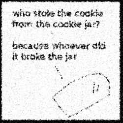 WAS IT YOU?!?!?!?!?!? No, sadly, it was the mailman. This is the third time this week I've had to sue him.