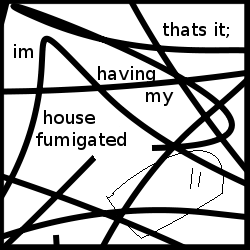 The title seems oddly literal.... what are those things anyway? OMG GET IT OFF ME.