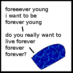 For some reason, my mind links "Electric Blue" to "Forever Young" and that texture there is called Electric Blue.