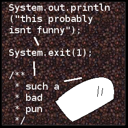 The GIMP also has a texture called "Java". Why is The GIMP being so convenient? Hmmmm.......