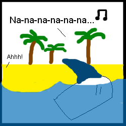 And you wonder why I don't like beaches.