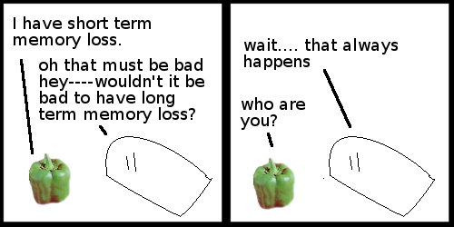 Don't you love it when funny things like that hap.... who am I?