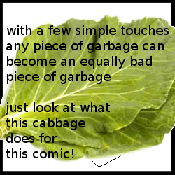 The garlic bread and rotten pita make it look even WORSE!!!! YAY!