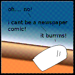 ???? Isn't this like the third paper-related comic in a row?