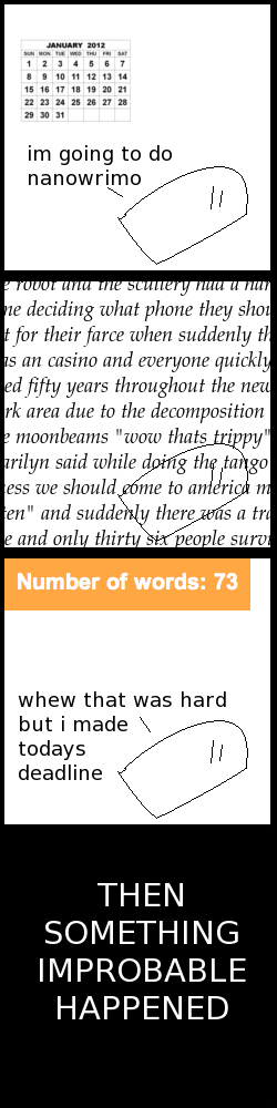 Pillowcase must've uttered a complete sentence.