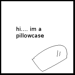 Welcome to Pillowcase, a random comic spawned from a True Falsity.