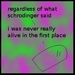 The Observer Effect in quantum pillowcases is that, every time a Pillowcase is observed, it turns a different shade of beige.