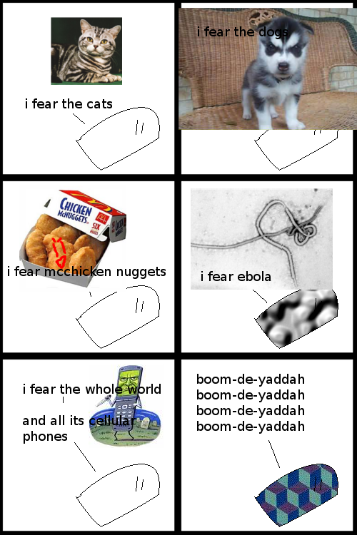 Hey, nice picture of ebola! That's not a picture.... OHNO IMMA DEAD