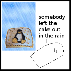 Mmmmm, it's soggy! *car crash*